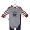 imageHudson Baby Unisex Baby Cotton Hoodie Bodysuit or Tee Top and Pant SetOne Draft Pick Baby
