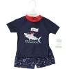 imageHudson Baby Unisex Baby Swim Rashguard SetAhoy Mate Shark