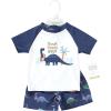 imageHudson Baby Unisex Baby Swim Rashguard SetBeach Vibe Dino