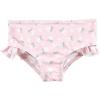 imageHudson Baby Unisex Baby Swim Rashguard SetDainty Flower Pink