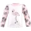 imageHudson Baby Unisex Baby Swim Rashguard SetFloral Flamingo