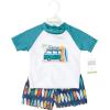 imageHudson Baby Unisex Baby Swim Rashguard SetGone Surfing