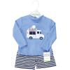 imageHudson Baby Unisex Baby Swim Rashguard SetIce Cream Truck
