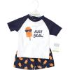 imageHudson Baby Unisex Baby Swim Rashguard SetJust Chillin