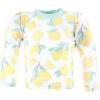 imageHudson Baby Unisex Baby Swim Rashguard SetMint Lemons