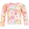 imageHudson Baby Unisex Baby Swim Rashguard SetPeace Love Flowers