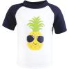 imageHudson Baby Unisex Baby Swim Rashguard SetPineapple