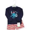 imageHudson Baby Unisex Baby Swim Rashguard SetPirate Octopus