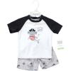 imageHudson Baby Unisex Baby Swim Rashguard SetPirate Shark