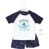 imageHudson Baby Unisex Baby Swim Rashguard SetSea Octopus