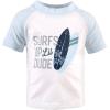 imageHudson Baby Unisex Baby Swim Rashguard SetSurfs Up