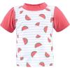 imageHudson Baby Unisex Baby Swim Rashguard SetWatermelon