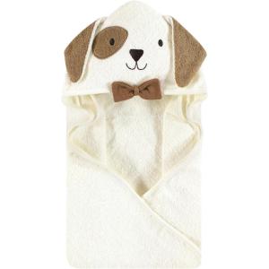 imageHudson Baby Unisex Baby Cotton Animal Face Hooded Towel Chic Bunny One SizeDog