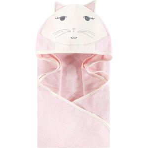 imageHudson Baby Unisex Baby Cotton Animal Face Hooded Towel Chic Bunny One SizeKitty