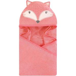 imageHudson Baby Unisex Baby Cotton Animal Face Hooded Towel Chic Bunny One SizeMiss Fox