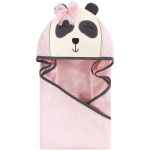 imageHudson Baby Unisex Baby Cotton Animal Face Hooded Towel Chic Bunny One SizeMiss Panda