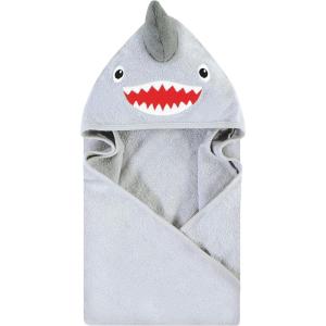 imageHudson Baby Unisex Baby Cotton Animal Face Hooded Towel Chic Bunny One SizeShark