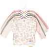 imageHudson Baby Unisex Baby Thermal Long Sleeve TeesSoft Pink Sage Rose