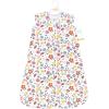 imageHudson Baby Unisex BabyCotton Sleeveless Wearable Sleeping Bag Sack BlanketMauve Botanical