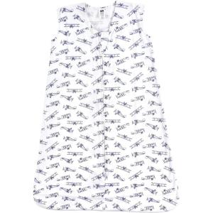 imageHudson Baby Unisex BabyCotton Sleeveless Wearable Sleeping Bag Sack BlanketAviation