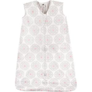 imageHudson Baby Unisex BabyCotton Sleeveless Wearable Sleeping Bag Sack BlanketFloral