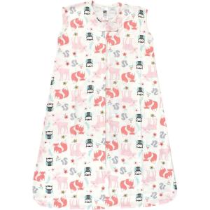 imageHudson Baby Unisex BabyCotton Sleeveless Wearable Sleeping Bag Sack BlanketGirl Forest