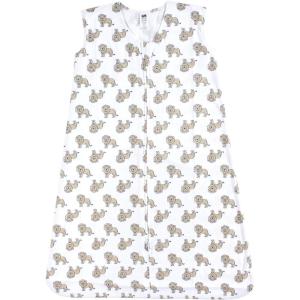 imageHudson Baby Unisex BabyCotton Sleeveless Wearable Sleeping Bag Sack BlanketLions
