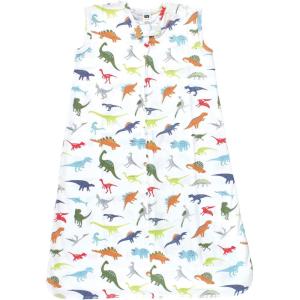 imageHudson Baby Unisex BabyCotton Sleeveless Wearable Sleeping Bag Sack BlanketMulticolor Dinosaurs
