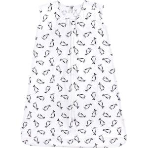 imageHudson Baby Unisex BabyCotton Sleeveless Wearable Sleeping Bag Sack BlanketPenguins