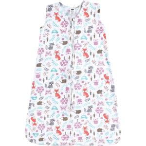 imageHudson Baby Unisex BabyCotton Sleeveless Wearable Sleeping Bag Sack BlanketWoodland Fox