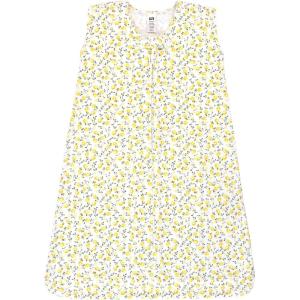 imageHudson Baby Unisex BabyCotton Sleeveless Wearable Sleeping Bag Sack BlanketYellow Flower