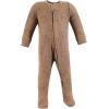 imageHudson Baby Unisex Baby Thermal Zipper Sleep and Play 2pkBear Tree