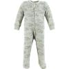 imageHudson Baby Unisex Baby Thermal Zipper Sleep and Play 2pkSage Dinosaur