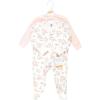 imageHudson Baby Unisex Baby Thermal Zipper Sleep and Play 2pkSoft Pink Sage Rose
