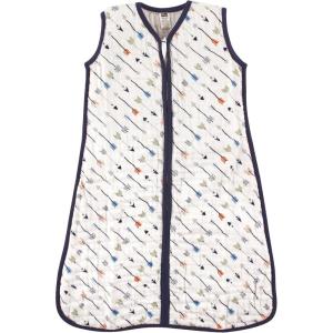 imageHudson Baby Unisex BabyMuslin Cotton Sleeveless Wearable Sleeping Bag Sack BlanketBoy Arrows