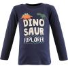 imageHudson Baby Baby Long Sleeve TShirtsDino Truck Robot