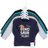 imageHudson Baby Baby Long Sleeve TShirtsDino Truck Robot