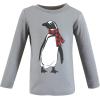 imageHudson Baby Baby Long Sleeve TShirtsWinter Penguin Moose