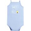 imageHudson Baby Unisex Baby Cotton Sleeveless BodysuitsBee Kind