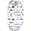imageHudson Baby Unisex Baby Cotton Sleeveless BodysuitsBoy Sea Creatures