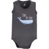 imageHudson Baby Unisex Baby Cotton Sleeveless BodysuitsBoy Sea Creatures
