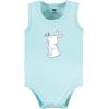 imageHudson Baby Unisex Baby Cotton Sleeveless BodysuitsBunny and Bee