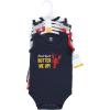 imageHudson Baby Unisex Baby Cotton Sleeveless BodysuitsButter Me Up Lobster