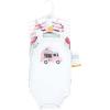 imageHudson Baby Unisex Baby Cotton Sleeveless BodysuitsGirl Ice Cream Truck