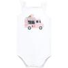 imageHudson Baby Unisex Baby Cotton Sleeveless BodysuitsGirl Ice Cream Truck