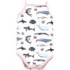 imageHudson Baby Unisex Baby Cotton Sleeveless BodysuitsGirl Sea Creatures