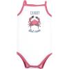 imageHudson Baby Unisex Baby Cotton Sleeveless BodysuitsGirl Sea Creatures