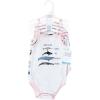 imageHudson Baby Unisex Baby Cotton Sleeveless BodysuitsGirl Whale Types