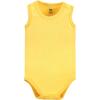 imageHudson Baby Unisex Baby Cotton Sleeveless BodysuitsGo Bananas