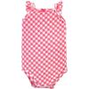imageHudson Baby Unisex Baby Cotton Sleeveless BodysuitsPink Strawberry